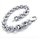 pulsera de titanio de moda masculina (23 * 1 * 1 cm)