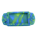 Silicon Skin Camouflage Etui Protect pour Sony PSP 3000
