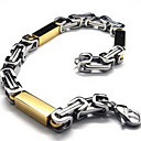 los hombres de titanio pulsera de moda (22,3 * 0,7 * 0,7 cm)
