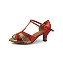 Women's Leatherette T-Strap Latin / Ballroom Dance Shoes (More Colors)
