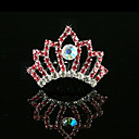 Gorgeous Alloy With Rhinestone Flower Girl Tiaras
