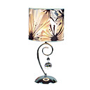 40W E27 luminária de mesa de cristal com Sombra abstrato e floral
