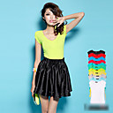 einfache v-neck slim T-Shirt