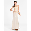 HEA - Vestido de Dama de honor de Gasa y Satén