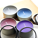 Classic Candle With Round Tin Holder (More Colors)