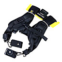 Caden Double Shoulder Belt Strap til 2 kameraer SLR DSLR