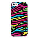 Colorful Zebra-Stripe Pattern Detachable Hard Case for iPhone 5