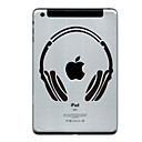 Headset Design Protector Sticker for iPad Mini