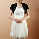 Elegant Short Sleeve Lace Wedding/Evening Jacket/Wrap (More Colors)