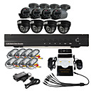 8 CH DVR Home Security Surveillance Camera System(4 Indoor and 4 Outdoor Night Vision camera)