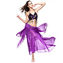 danza donne indossano chiffon dai colori gonna prestazioni danza del ventre monete più