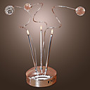 PUDSEY - Luminária de Mesa Cristal com 3 Lâmpadas