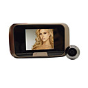 2,8 polegadas LCD Porta Visualizador Peephole câmera de vídeo liga de gravação do DVR