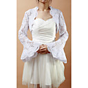 Exquisite Long Bell Sleeve Lace Wedding/Evening Jacket/Wrap (More Colors)