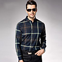 mannen casual lange mouw losse shirt