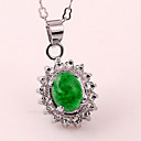 vrouwen leren agaat zirkoon choker