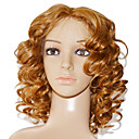 Full Lace 100% Indian Remy Hair Blonde Curly Wig