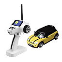 Mini-Z Firelap 1/28 4WD RC Mini cooper con 2.4G trasmettitore schermo a colori