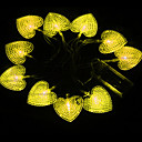 1,5 Yellow Light cordes Amour LED avec 10 LED (batterie Utilisations)