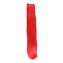100% Indian Remy Hair 20" Silky Straight Colorful Machine Made Wefts 6 Colors To Choose