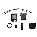 16 Functions Waterproof Wireless Bike Computer - White