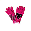 Femmes en cachemire Fingertips cuir Longueur poignet Mode / Hiver Gants (Plus de couleurs)
