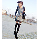 Sexy Encaje Delgado Mujer correas Pantyhose Fleece