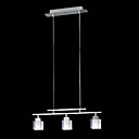 25W 3-Licht Modern Metal Light mit Crystal Shade