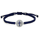 Women's Cross Woven Bracelet