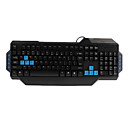 E-3LUE ergonomico LED Multimedia Advance Gaming Keyboard USB e Mouse Combo