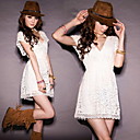 Women's V-neck Sexy Lace Dress