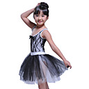 justaucorps réservoir performances dancewear avec tutu de ballet robe pour les enfants