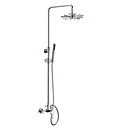 Contemporary Single Handle Sliding Shower Faucet(Chrome Finish)