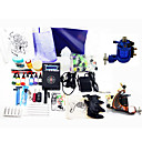 2 Tattoo Machine Guns Kit for Lining and Shading with One HP Power