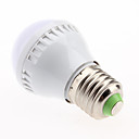 E27 3W 21x5050 SMD 320-360LM 2700-3500K Warm White Light White Cover LED Ball lamp (220-240V)