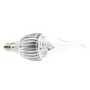 Dimmable E14 4W 320-360LM 3000-3500K Warm White Light LED Candle Bulb (85-265V)