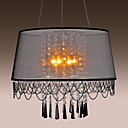 HALDENSLEBEN - Lustre Cristal com 4 Lâmpadas