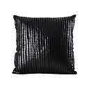 Black Sequins Woolen Cloth Decorative Pillow Cover