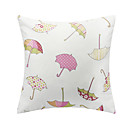 Casual kleurrijke paraplu Polyester decoratieve Kussensloop