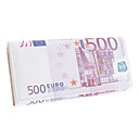 Creative 500 Euro Bill Mønster Long Wallet