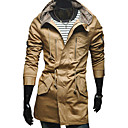 Hombres de impresión barato Leopard Style Ocio Coat (varios colores y tamaños)