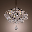 Sparkling Crystal Contemporary Pendant Light with 3 Lights