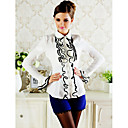 Graceful Slim Cut Shirt (excl. brooch)