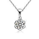Adorable 925 sterling zilveren Edelweiss Hanger Collier