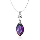 Lovely 925 Silver With Cubic Zirconia Women's Necklace