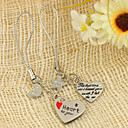 "Heart to You" Amante llavero (juego de 4 pares)