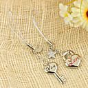 "La llave de tu corazón" Llavero Lover (Juego de 4 pares)