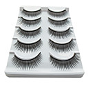 5 Pair Black Fiber eyelash False Eyelashes (5-021)