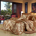 Fabian Jacquard Full / Queen 4-Piece Duvet Cover Set