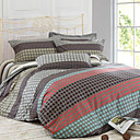 Basil Print Full 4-Piece Duvet Cover Set